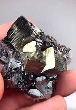 "Pyrite, Sphalerite, Quartz"