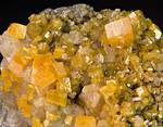 "Wulfenite & Calcite"