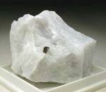 "SPHALERITE on marble"