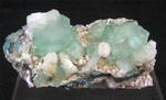 "GREEN APOPHYLLITE & HEULANDITE"