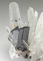 "Hubnerite & Quartz"