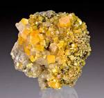 "Wulfenite & Calcite"