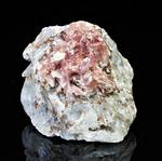 "INESITE, QUARTZ, HUBEITE & CALCITE"