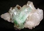 "GREEN APOPHYLLITE & STILBITE"